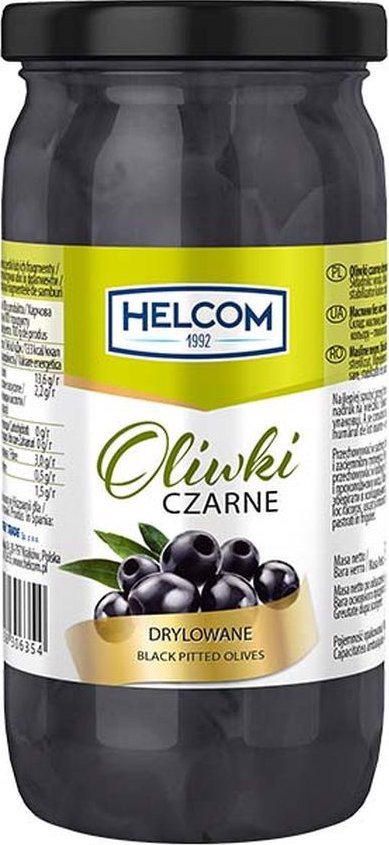 Helcom Helcom Oliwki czarne drylowane 370g
