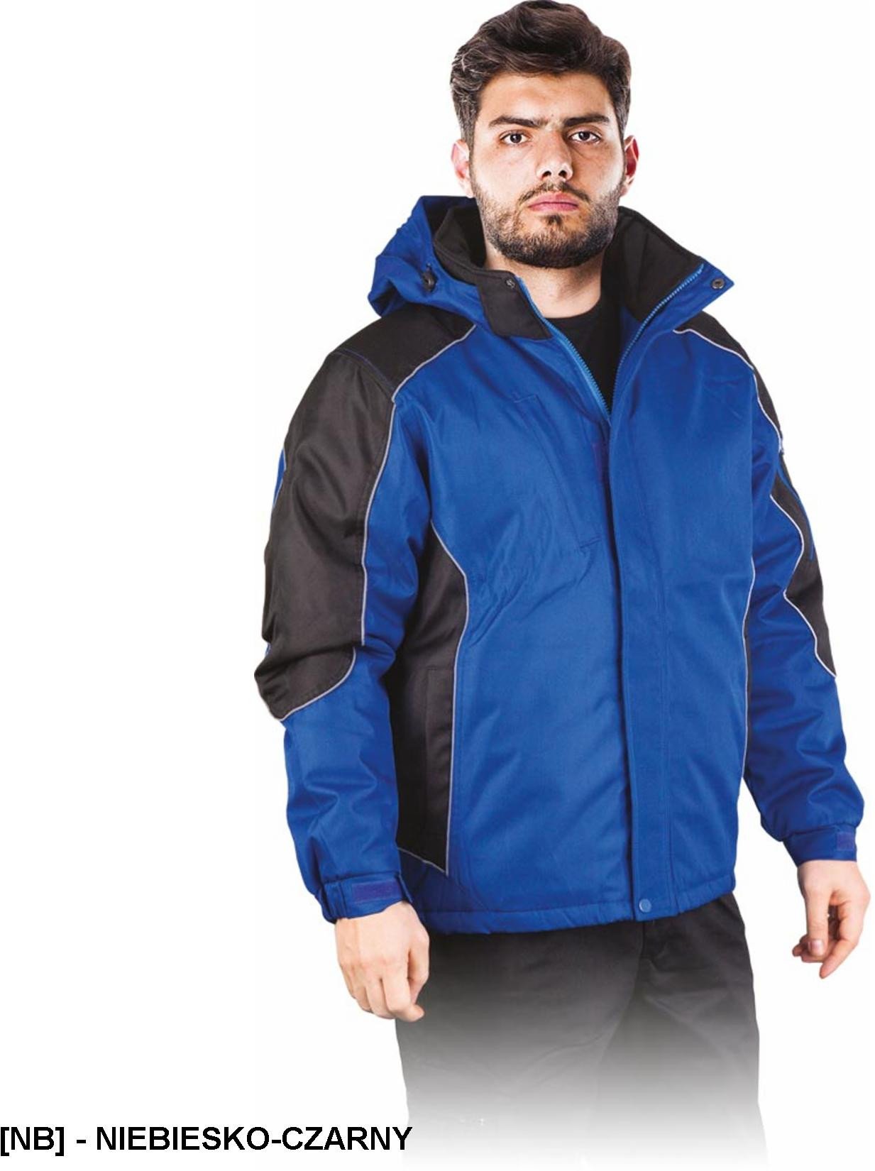 LH-BLIZZARD - Kurtka ochronna ocieplana - niebiesko-czarny M