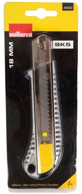 Work it by millarco® metal hobbykniv 18 mm