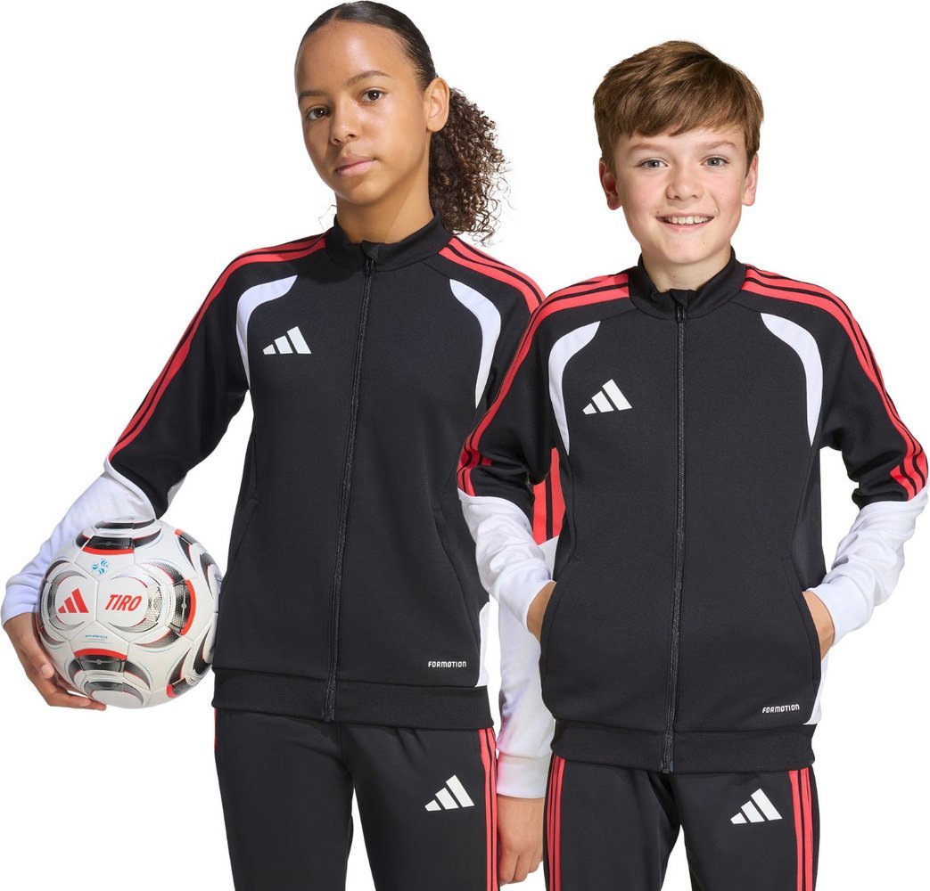 Bluza dla dzieci adidas Tiro 26 Competition Training czarno-biało-czerwona KC3791 140cm