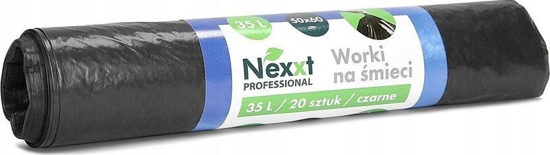 NEXXT Worki na śmieci Nexxt 35L LDPE czarne (20)