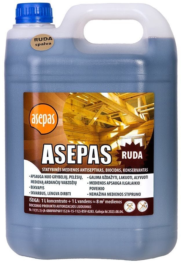 ANTISEPTICS ASEPAS BROWN 5L