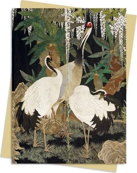 Karnet B6 Żurawie, cyklady i glicynia Ashmolean