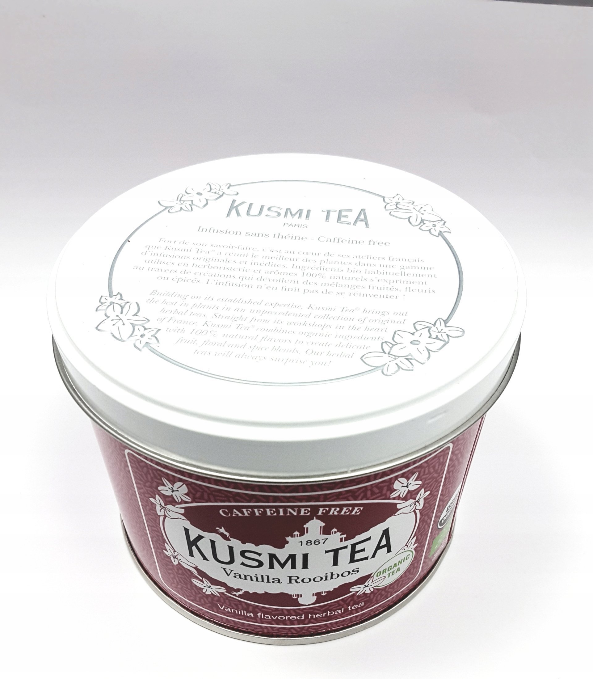English Tea Shop Kusmi Tea - Rooibos z Vanilią Bio* - Herbata sypana 100 g