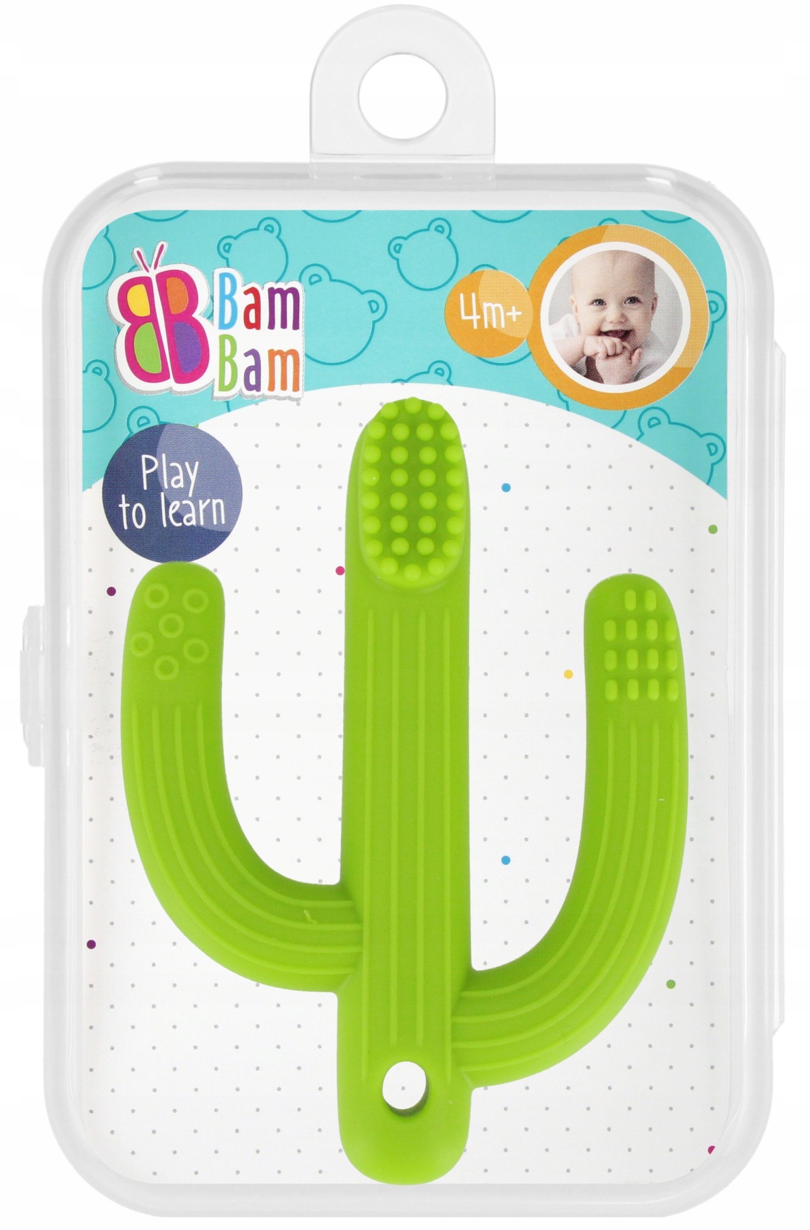 BAM BAM GRYZAK KAKTUS SZCZOTECZKA 9X14X2 ETUI188