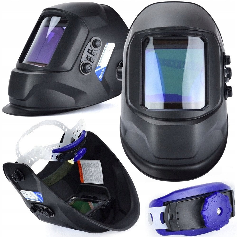 Maska spawalnicza samościemniająca z dużym wizjerem (6)