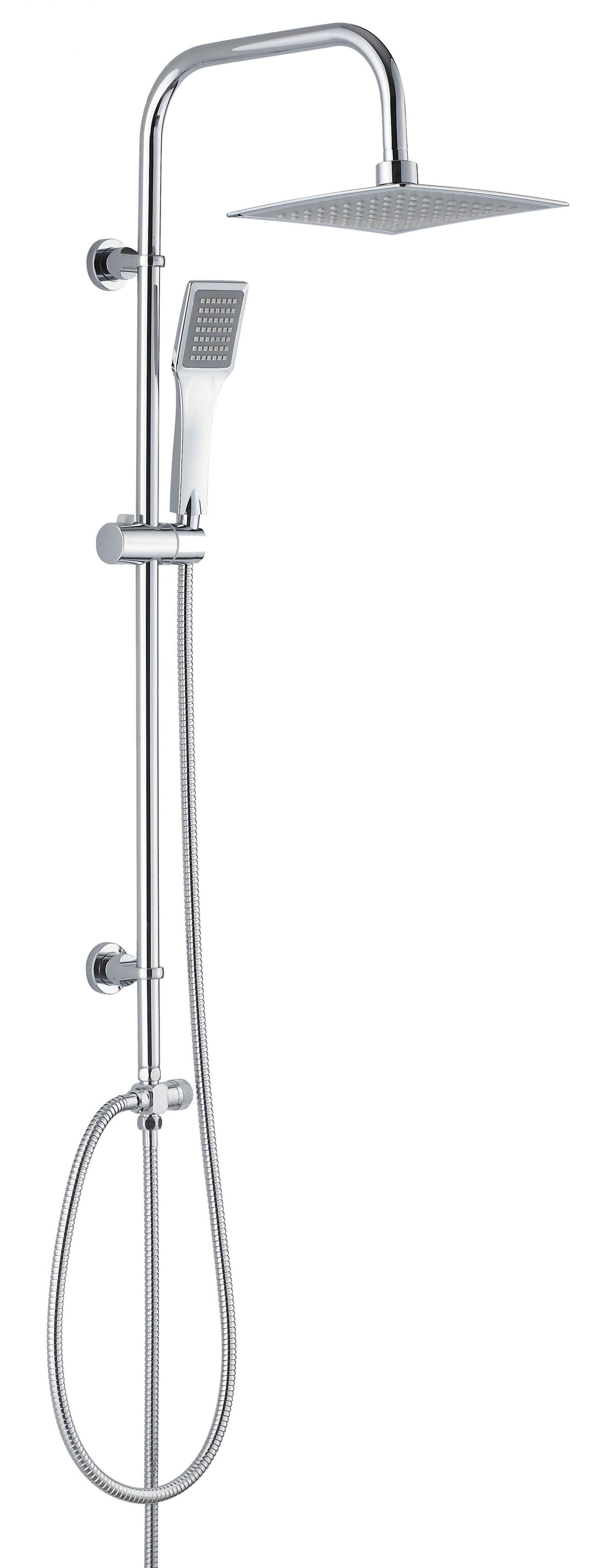 Zestaw prysznicowy Deante Neo Vero z deszczownicą chrom (NBV 051K)