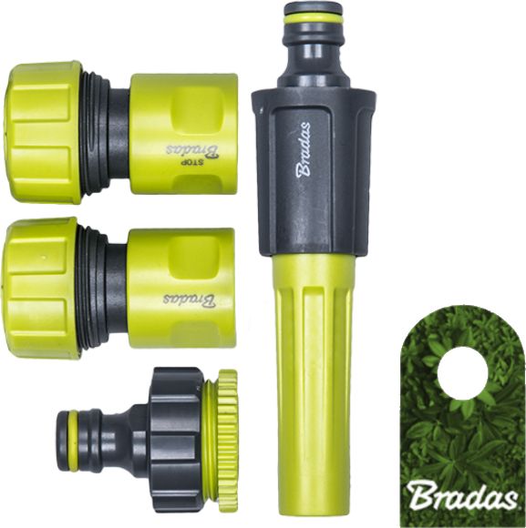 Bradas Zestaw 4-elementowy na wąż 3/4" LIME LINE LE-05500-34K BRADAS 4505