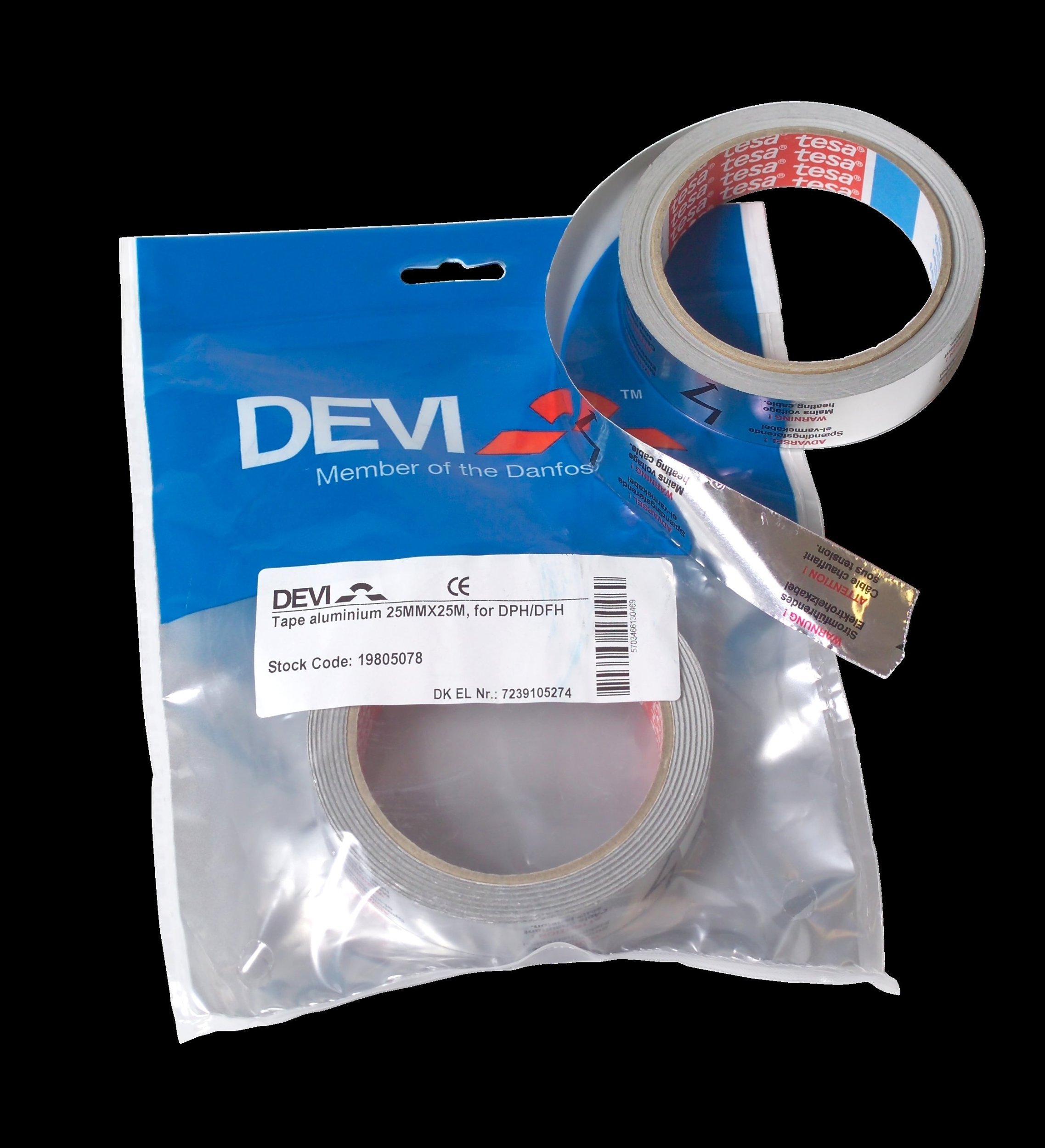 Danfoss Alutape 19-805078 DPH10 25MMX25M