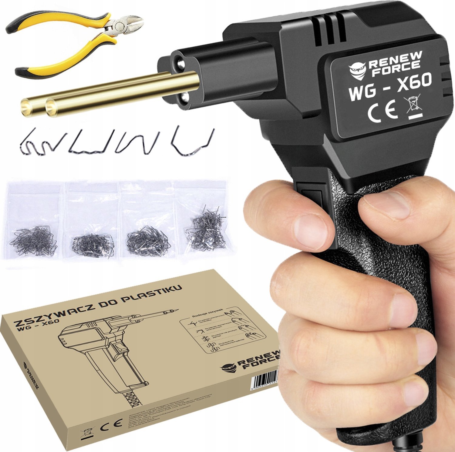 ZGRZEWARKA DO PLASTIKU WG-X60