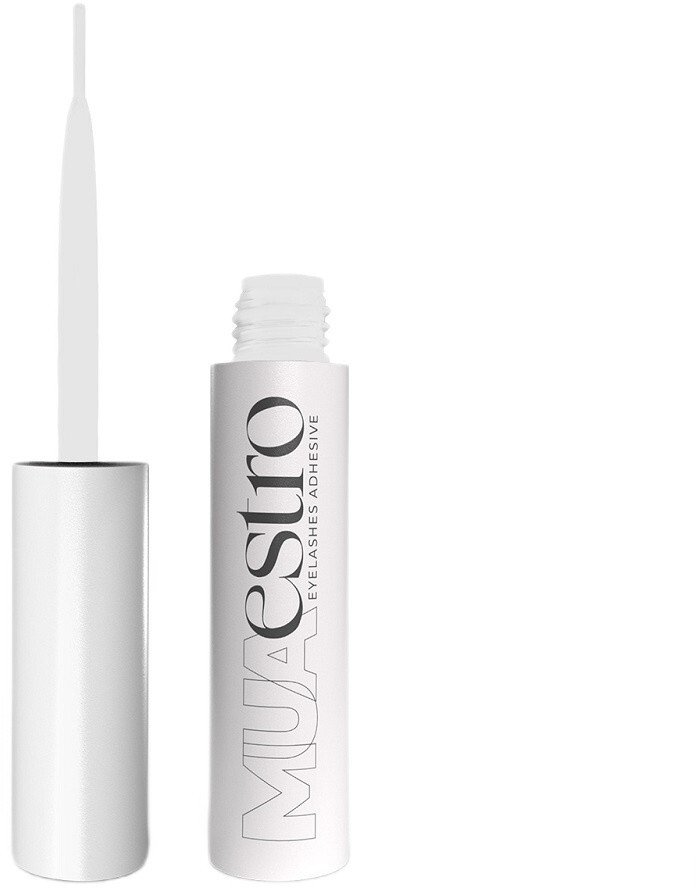 Clavier MUAestro klej do kępek rzęs z pędzelkiem Biały 5g
