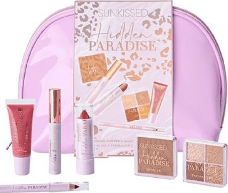 Sunkissed Sunkissed Hidden Paradise Zestaw Do Makijażu