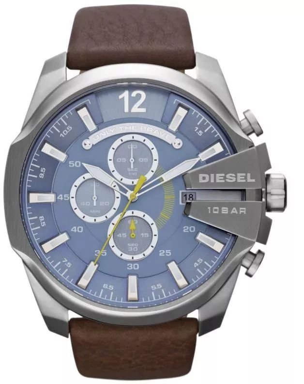 Zegarek Diesel Męski Zegarek Mega Chief DZ4281 Wyrazisty Chronograf