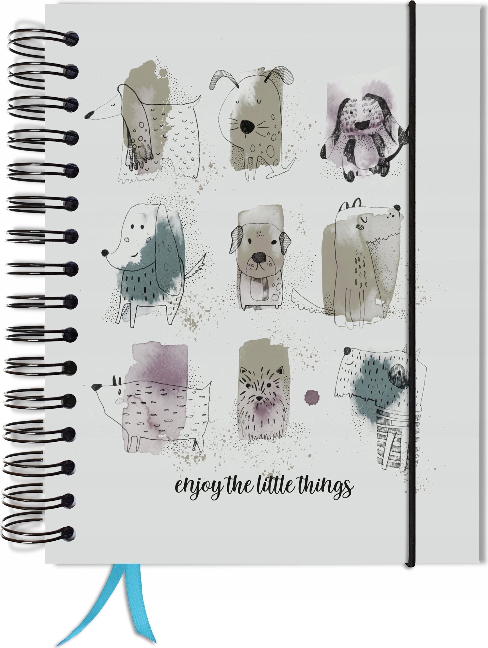 TadaPlanner Bullet journal 180 stron TaDa Planner notes zeszyt A5+ pamiętnik w kropki