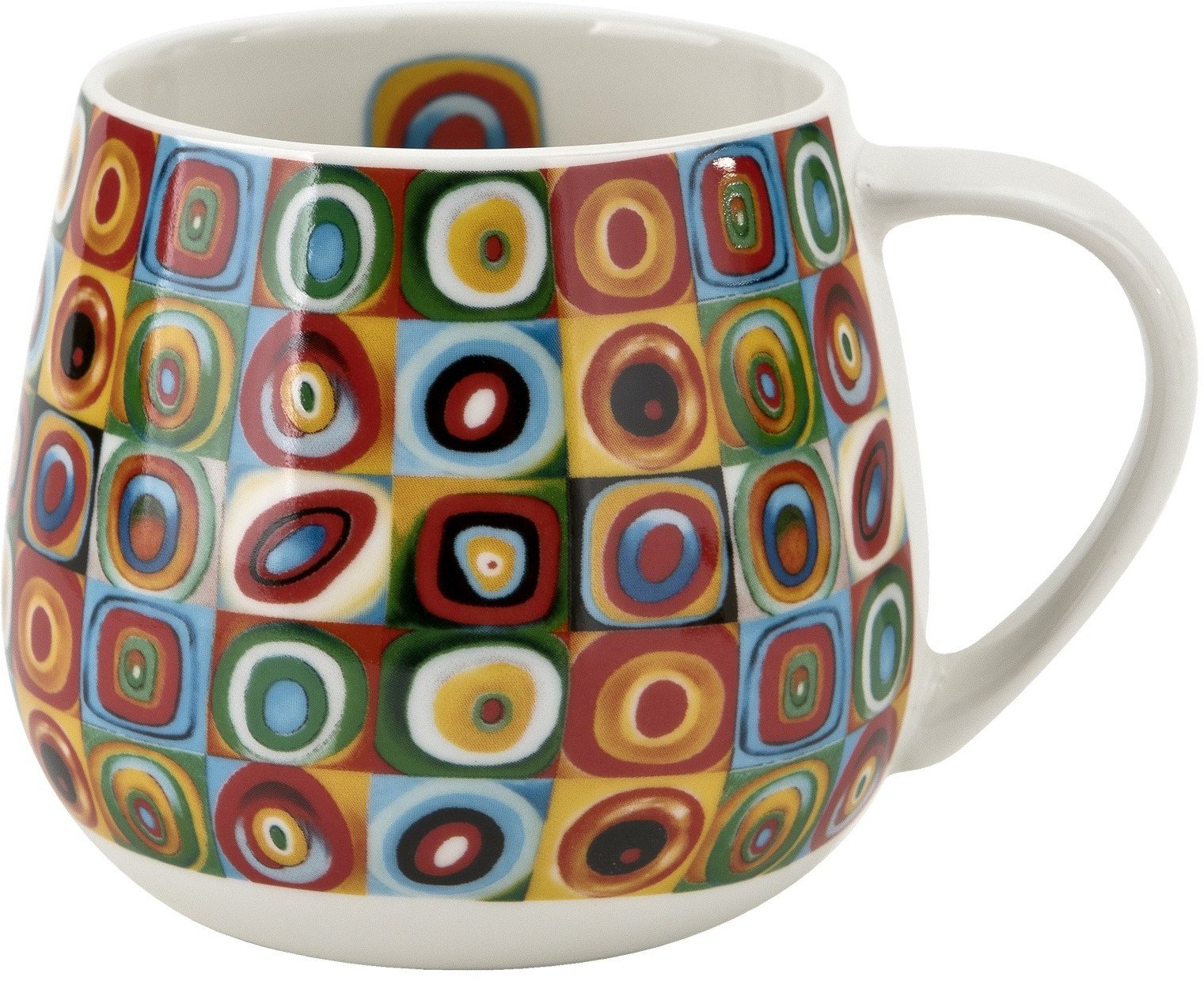 Kubek baryłka SQUARES WITH CIRCLES,W.Kandinsky