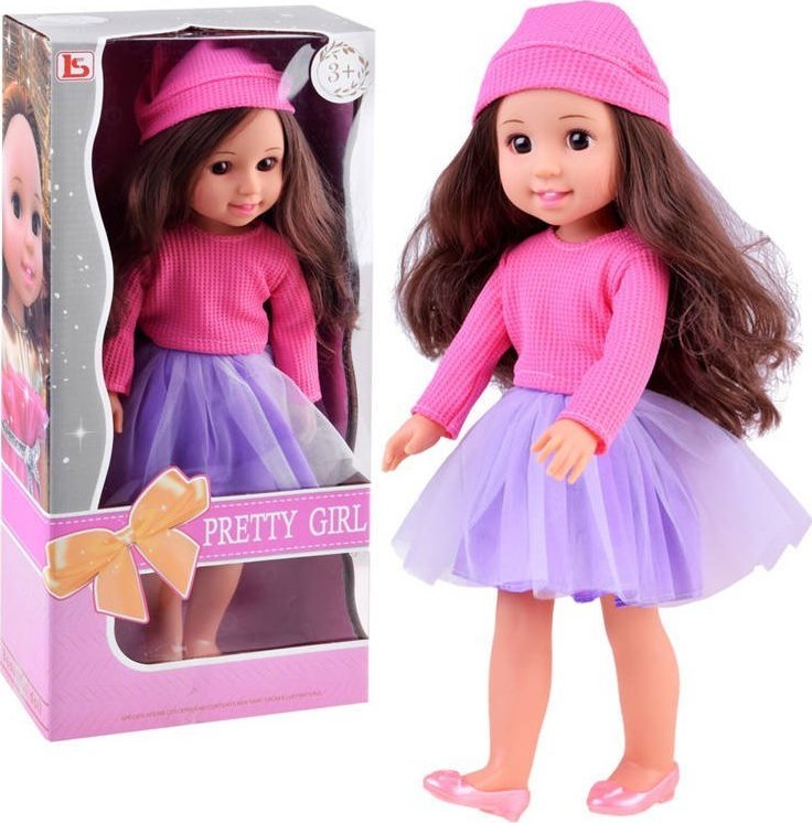 Jokomisiada Elegancka Lalka 36cm Lalka dla dziewczynki ZA4430