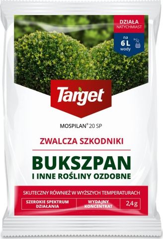 Target Mospilan 20 SP Na Szkodniki Bukszpanu 2,4 g