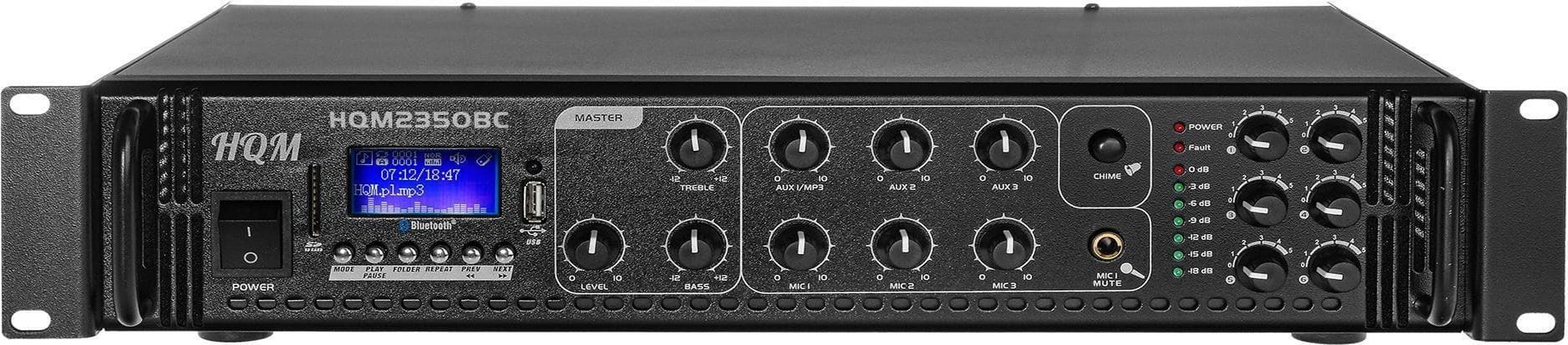 HQM WZMACNIACZ HQM2350BC RADIO FM/MP3/BLUETOOTH 350W