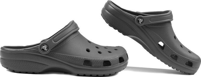 Crocs Chodaki sandały klapki dla dzieci Crocs Kids Toddler Classic Clog szare 206990 0DA 22-23