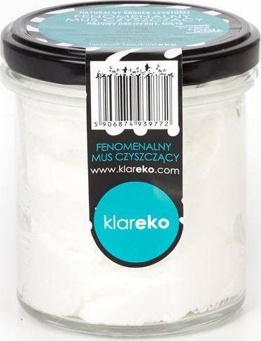 Klareko Fenomenalny Mus Czyszczący, Grejpfrut i Mięta, słoik 300 g