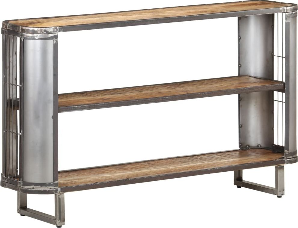 vidaXL VidaXL Szafka, 120x30x73 cm, lite drewno mango