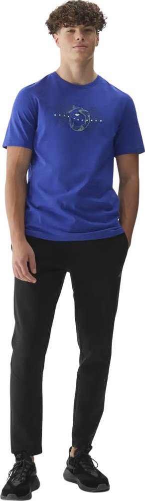 Koszulka męska 4F M2964 niebieska 4FWAW25TTSHM2964 33S M