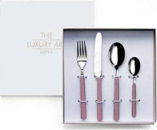 Mepra Sztućce dla dzieci Cicogna Pink Fantasia GB / Mepra