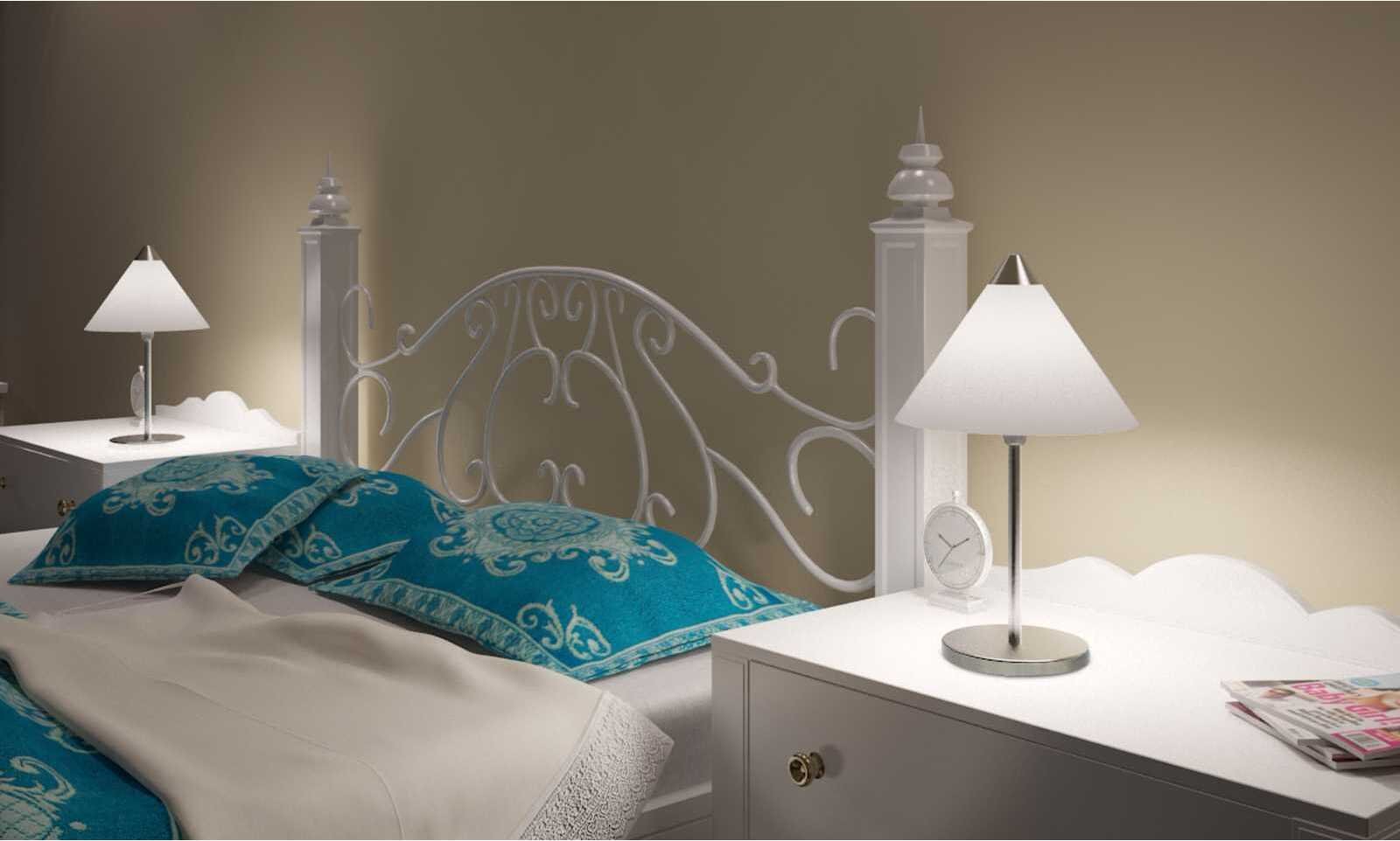 Lampa stołowa vidaXL Lampy 2 pcs Biały 25 x 25 x 40 cm Papier