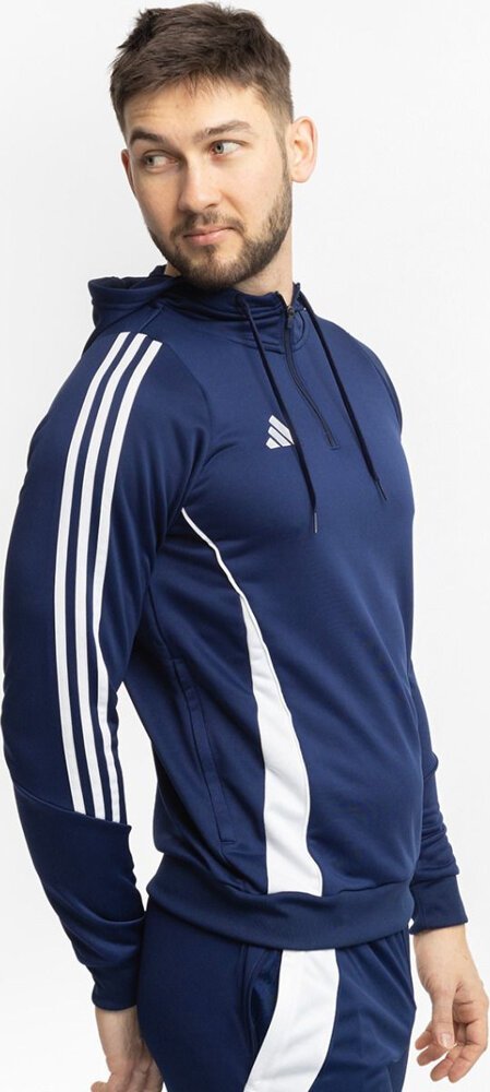 Adidas Bluza męska adidas Tiro 24 Training Hoodie niebieska IR9398 XL