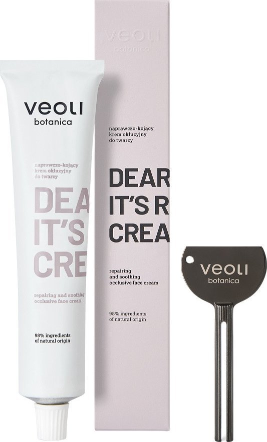 Veoli Botanica Dear Skin It's Rich Cream Krem do twarzy okluzyjny, naprawczo-kojący, 75 ml