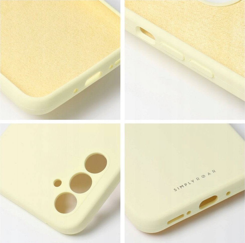 ROAR futerał CLOUD SKIN do XIAOMI Redmi Note 14 5G Jasnożółty