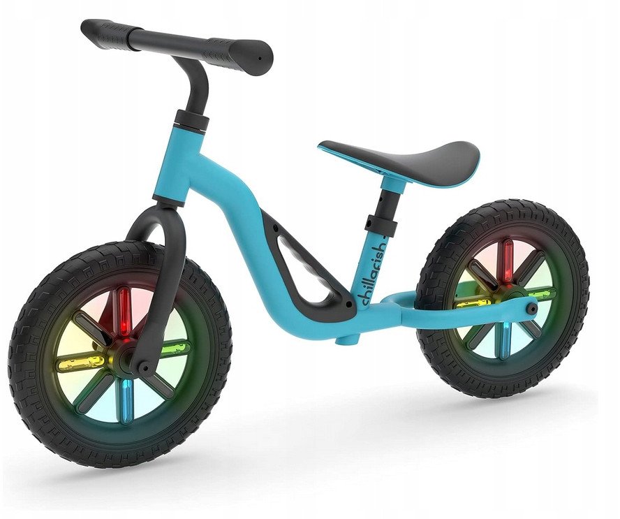 Special offer! Chillafish Charlie 10" balance bike blue with lights from 1 5 to 4 years CPCH02SKY