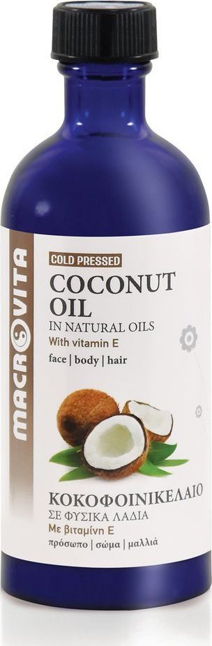 Macrovita MACROVITA OLEJ KOKOSOWY w naturalnych olejach tłoczony na zimno z witaminą E 100ml