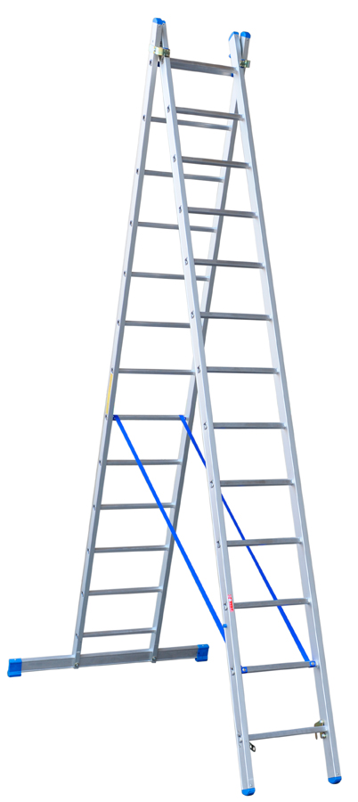Drabex Drabina wolnostojąca dwustronna aluminiowa 7 stopniowa (DR4207)