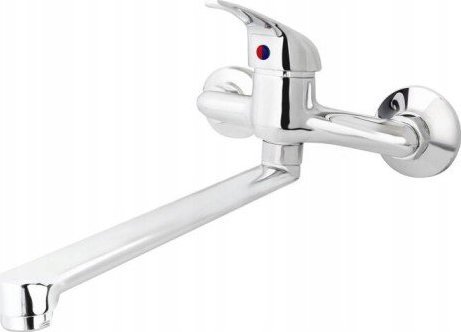 Bateria kuchenna Deante Bateria kuchenna ruchoma ścienna chrom Asti