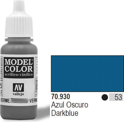 Vallejo Farba Nr53 Dark Blue 17ml Matt - 70930