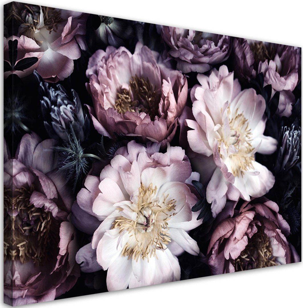 Feeby Obraz na płótnie, Bukiet Kwiatów Ogród Vintage - 120x80