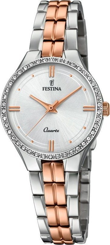 Zegarek Festina Zegarek damski Festina F20219-2 srebrny