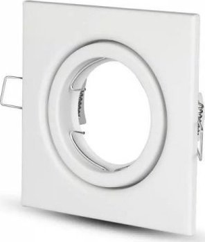 V-TAC Oczko V-TAC GU10 Kwadrat Ruchome Białe VT-7227 3 Lata Gwarancji