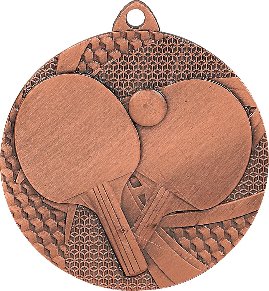 Tryumf Medal brązowy- tenis stołowy - medal stalowy (MMC7750/B)