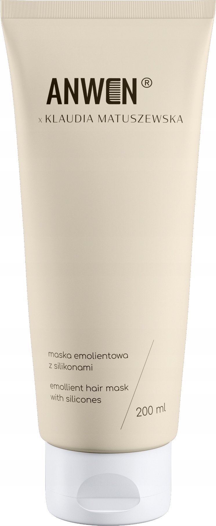 ANWEN_Klaudia Matuszewska maska emolientowa z silikonami 200ml