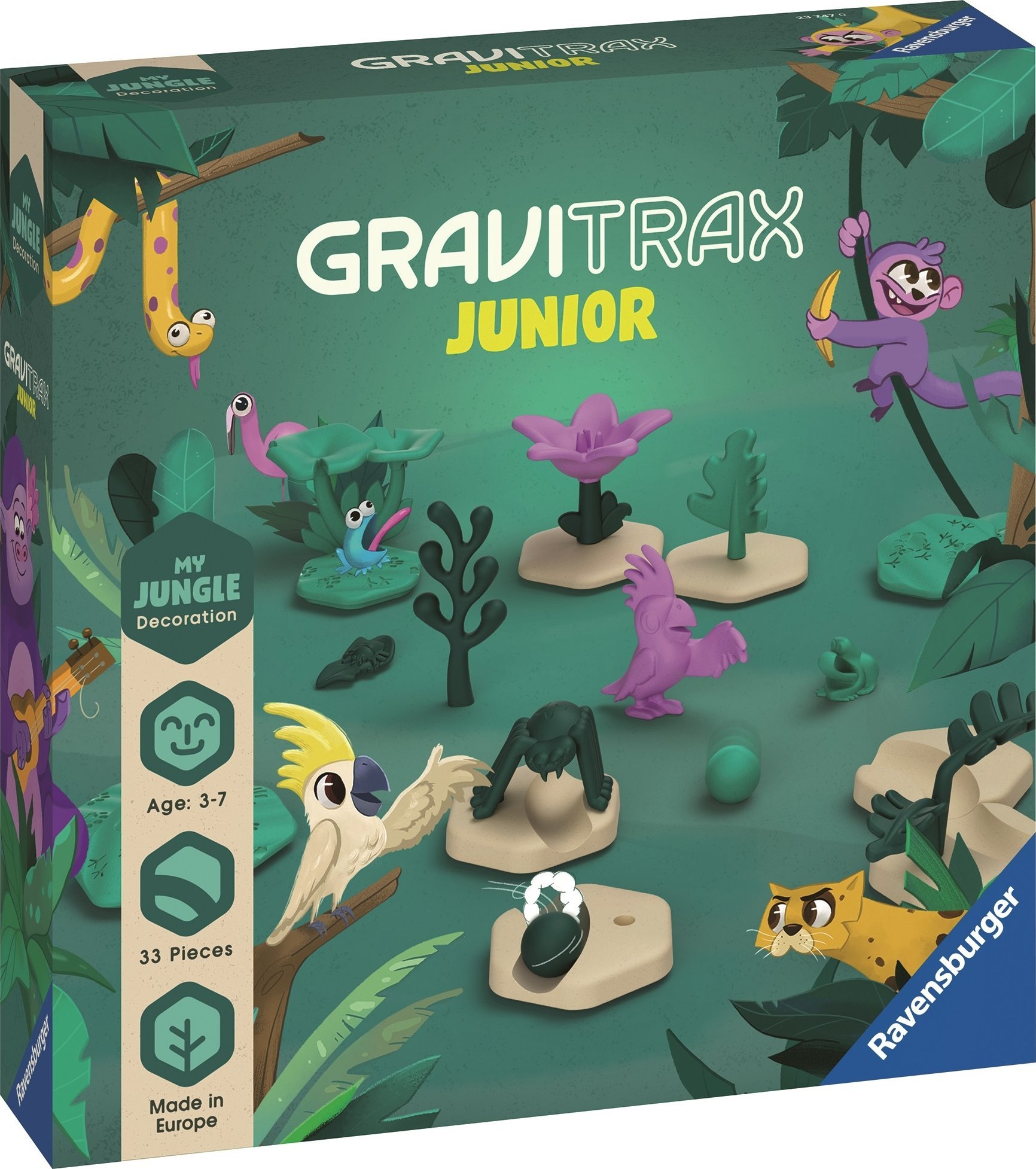 Ravensburger Gravitrax Junior - zestaw uzupełniający Dżungla