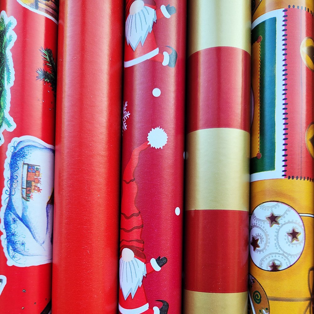 Fastima Zestaw świąteczny do pakowania 57cmx2m 5x2m ZST48