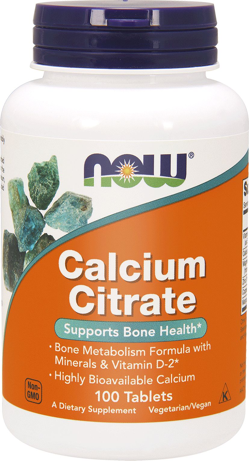 NOW Foods Calcium Citrate 250 tabletek