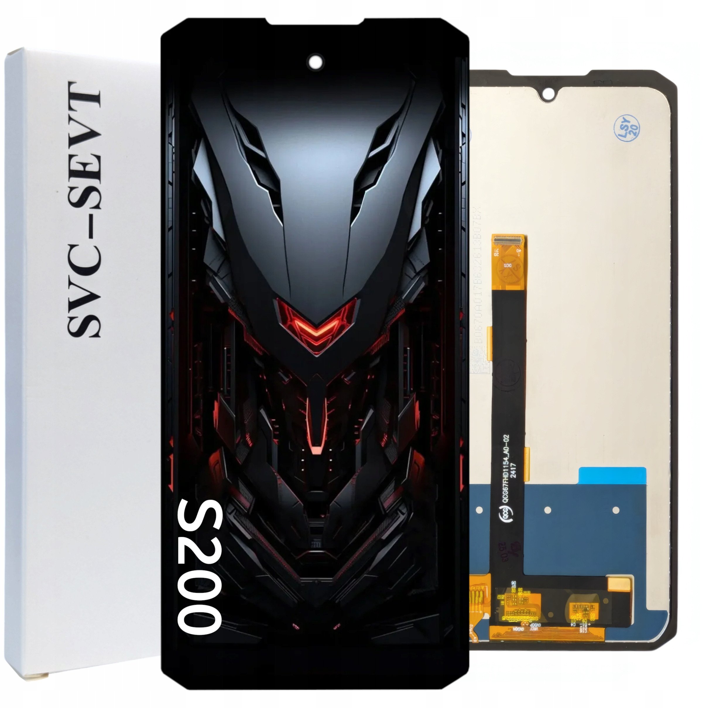 Oryginał Zila do Doogee S200 Wyświetlacz LCD Dotyk (5904858351619)