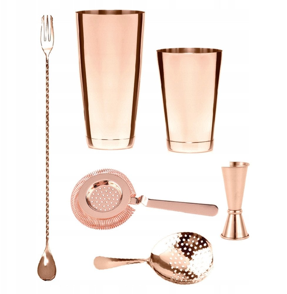 Set barmański miedziany