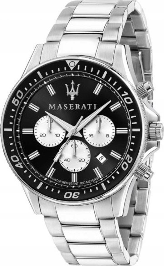 Zegarek Maserati Zegarek Męski Srebrny Maserati Sfida R8873640004