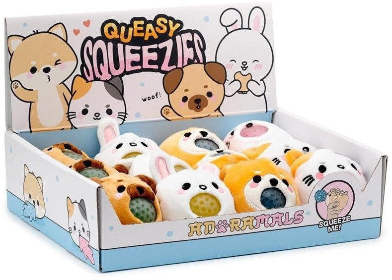 Rozciągliwa zabawka do ściskania Zwierzątka mix EDUKAMP