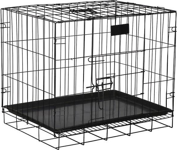 Springos Klatka kennelowa dla zwierząt kojec dla psa kota S 60 x 50 x 42 cm UNIWERSALNY