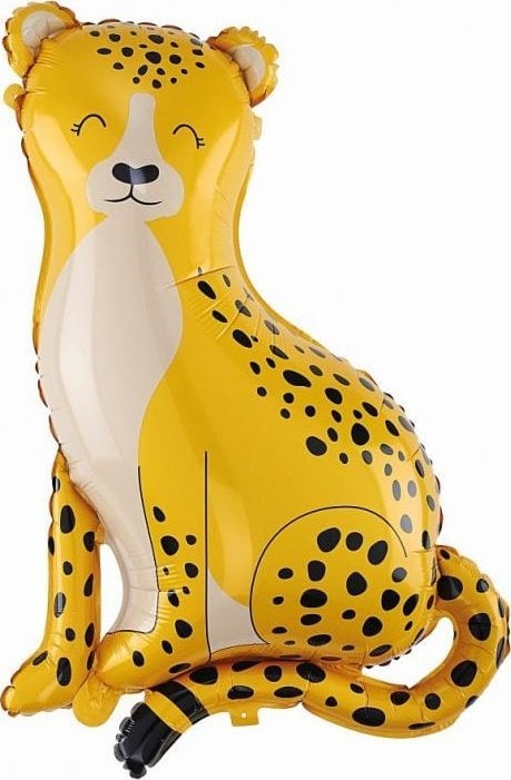 PartyDeco Balon foliowy Lampart 49x72cm